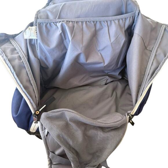 Nike Elite Quad Zip System Blue NQZS Logo Sports Gym Travel Backpack Ball EUC - Picture 11 of 11